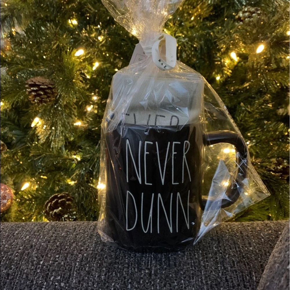 Rae Dunn Mug & Tea Towel Set